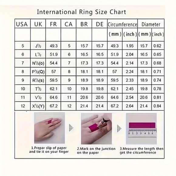 Women’s 925 Sterling Silver Ring - Size 7 - NWT - Picture 6 of 6